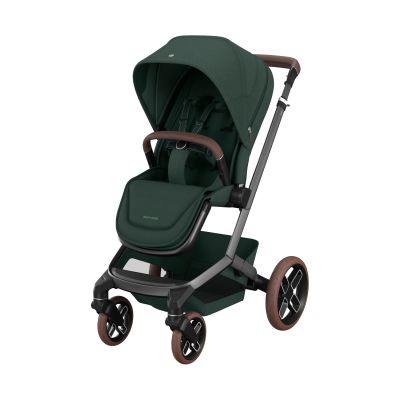 Maxi-Cosi Fame Kinderwagen 2-in-1 | Coral Slide Pro Autostoel - Twillic Green/Onyx Black Maxi-Cosi Fame Kinderwagen 2-in-1 | Coral Slide Pro Autostoel - Twillic Green/Onyx Black