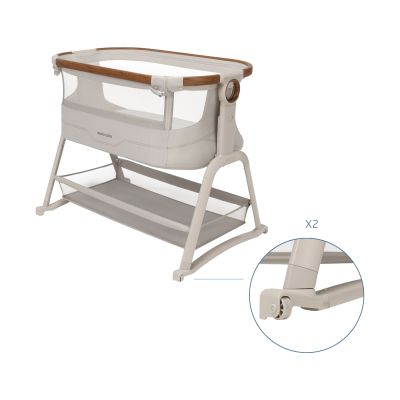 Maxi-Cosi Iora Plus Co-Sleeper - Elegance Beige Maxi-Cosi Iora Plus Co-Sleeper - Elegance Beige