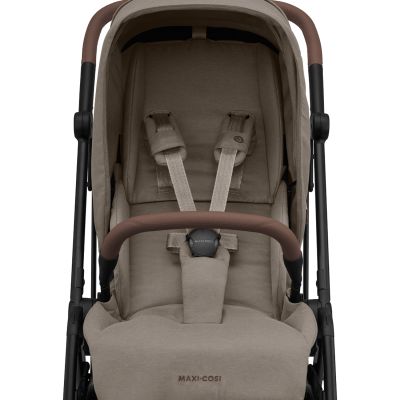 Maxi-Cosi Buggy Leona² - Twillic Truffle (Black Frame + Brown Leather)