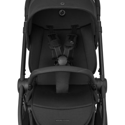 Maxi-Cosi Kinderwagen - Oxford Plus - Twillic Black (Dark Frame + Zwart Kunstleer)
