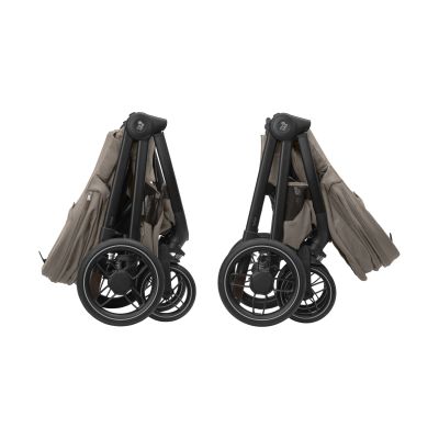 Maxi-Cosi Oxford+ Kinderwagen 2-in-1 - Twillic Truffle (Dark Frame + Brown Leather) Maxi-Cosi Oxford+ Kinderwagen 2-in-1 - Twillic Truffle (Dark Frame + Brown Leather)