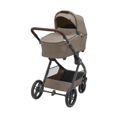 Maxi-Cosi Oxford+ Kinderwagen 2-in-1 - Twillic Truffle (Dark Frame + Brown Leather) Maxi-Cosi Oxford+ Kinderwagen 2-in-1 - Twillic Truffle (Dark Frame + Brown Leather)