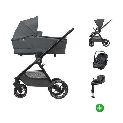 Maxi-Cosi Oxford+ 4-in-1 Kinderwagen Met Coral Slide Pro Autostoel