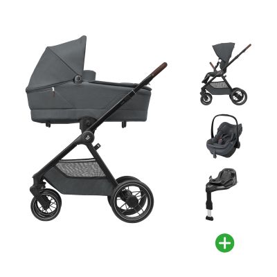 Maxi-Cosi Oxford+ 4-in-1 Kinderwagen Met Pebble Slide Pro Autostoel