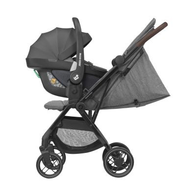Maxi-Cosi Buggy Soho Select Grey (Black frame - Brown Leather)