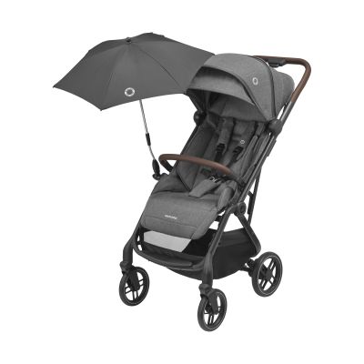 Maxi-Cosi Buggy Soho Select Grey (Black frame - Brown Leather)