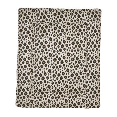 Meyco Boxkleed Leopard Sand Melange 80 x 100 cm