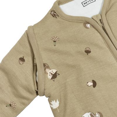Meyco Slaapzak Winter Forest Animals Sand 90 cm
