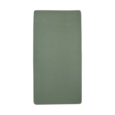 Meyco Ledikanthoeslaken Jersey Forest Green 60 x 120 cm