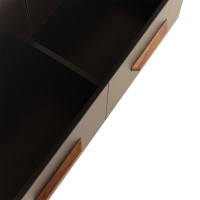 TWF Meegroeibed - Commode XL 3 Laden 1 Deur - Hanglegkast XL 3 Deuren 2 Lade Modena Walnoot TWF Meegroeibed - Commode XL 3 Laden 1 Deur - Hanglegkast XL 3 Deuren 2 Lade Modena Walnoot