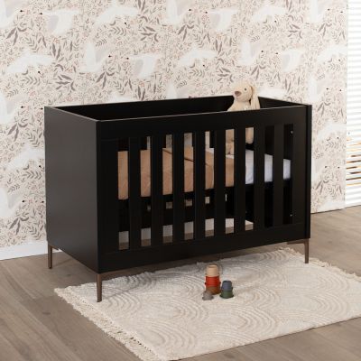 TWF Ledikant 60 x 120 - Commode 3 Laden - Hanglegkast 2 Deuren 1 Lade Modena Metaal