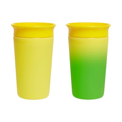 Munchkin Miracle 360 Trainer Changing Color Beker - 12mnd+ - 266ml - Yellow