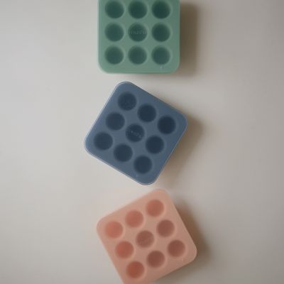 Mushie Baby Food Freezer Tray - Cambridge Blue