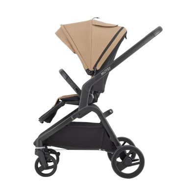 Mutsy Wandelwagen Flow Black Frame - Cognac Grip - Hazel


