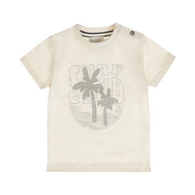 Dirkje - Surf Club - T-shirt - Maat 62 - Off White