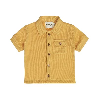 Dirkje Polo Shirt – Maat 62 – Camelgeel