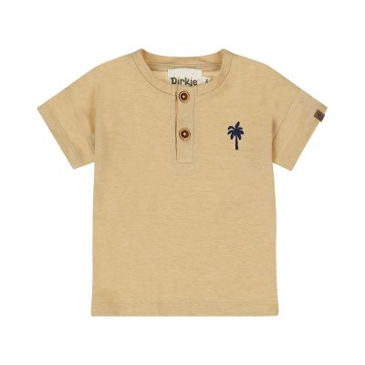 Dirkje T‑shirt - Maat 62 - Camel