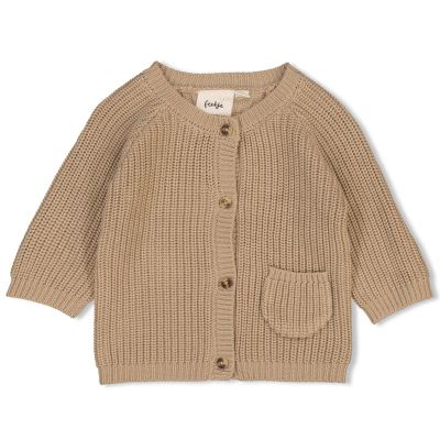 Feetje Vestje Gebreid The Magic is in You Taupe 68