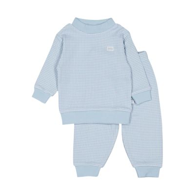 Feetje Wafelpyjama - Maat 56 - Babyblue Feetje Wafelpyjama - Maat 56 - Babyblue