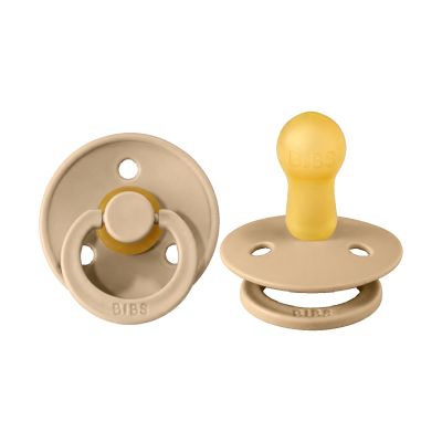 BiBs Fopspeen - Rond - 0-6 Mnd - Taupe