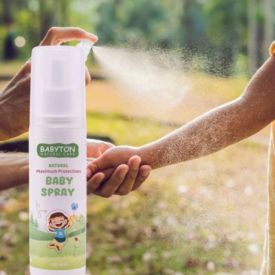 Babyton Natuurlijke Beschermende Spray - 100 ml Babyton Natuurlijke Beschermende Spray - 100 ml