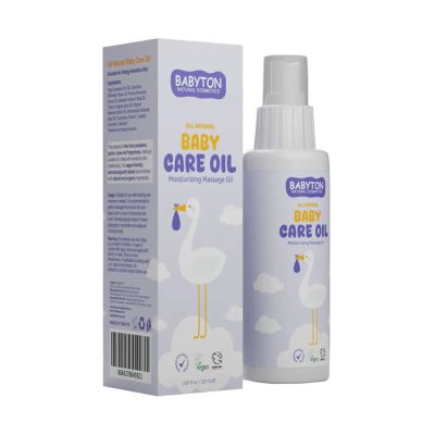 Babyton Natuurlijke Baby Verzorgingsolie - 50ml Babyton Natuurlijke Baby Verzorgingsolie - 50ml