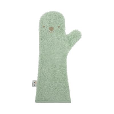 Nifty Baby Shower Glove Green Bear