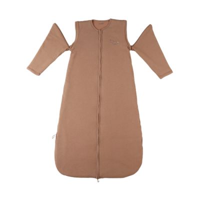 Noukie&#039;s B&amp;M Slaapzak – Afritsbare mouwen – Jersey – Caramel