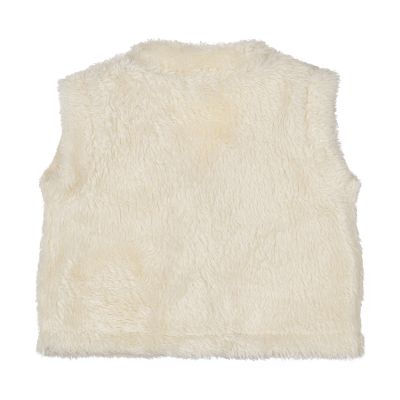 Dirkje Gilet - Maat 74 - Offwhite