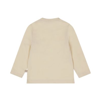 Dirkje T‑Shirt Animal – Maat 68 – Offwhite