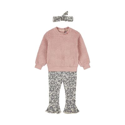 Dirkje 3-Delige Set - Maat 74 - Light Mauve