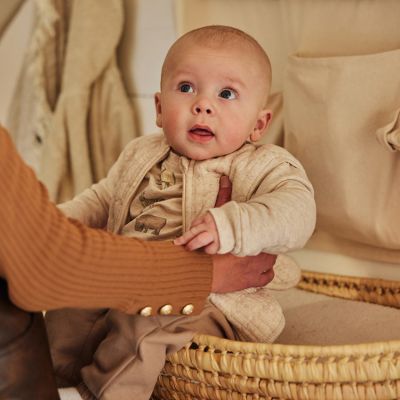 Dirkje 3‑Delige Set – Maat 56 – Pebble