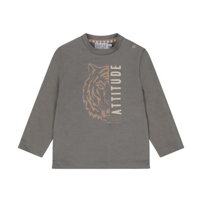 Dirkje T-shirt -Tiger Grey