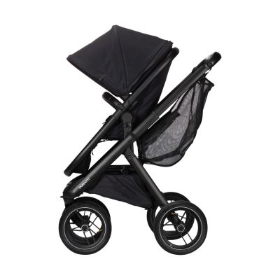 Dubatti One E5 Kinderwagen 2-in-1 Black Frame Black/Black
