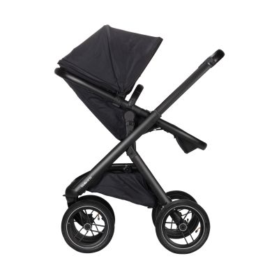 Dubatti One E5 Kinderwagen 2-in-1 Black Frame Black/Black