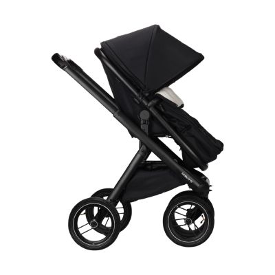 Dubatti One E5 Kinderwagen 2-in-1 Black Frame Black/Black
