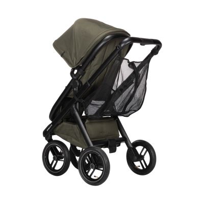 Dubatti One E5 Kinderwagen 2-in-1 Green Frame Black/Black Dubatti One E5 Kinderwagen 2-in-1 Green Frame Black/Black