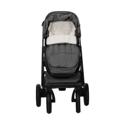 Dubatti One E5 Kinderwagen 2-in-1 Grey Frame Black/Black
