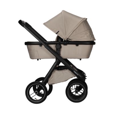 Dubatti One E5 Kinderwagen 2-in-1 Sand Frame Black/Black