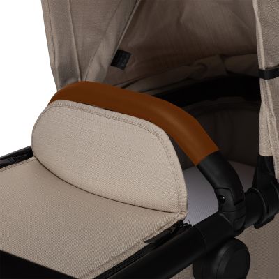 Dubatti One E5 Kinderwagen 2-in-1 Sand Frame Black/Cognac