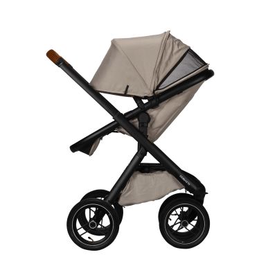 Dubatti One E5 Kinderwagen 2-in-1 Sand Frame Black/Cognac