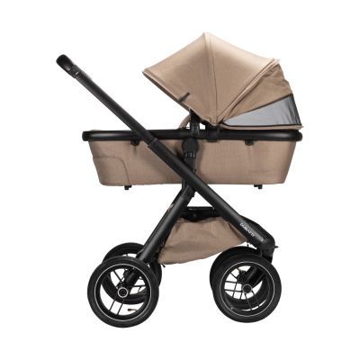 Dubatti One E5 Kinderwagen 2-in-1 Taupe Frame Black/Black