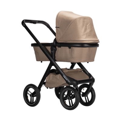 Dubatti One E5 Kinderwagen 2-in-1 Taupe Frame Black/Black