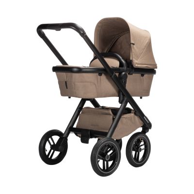 Dubatti One E5 Kinderwagen 2-in-1 Taupe Frame Black/Black