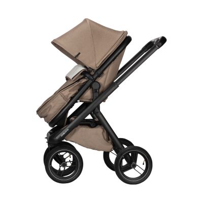 Dubatti One E5 Kinderwagen 2-in-1 Taupe Frame Black/Black