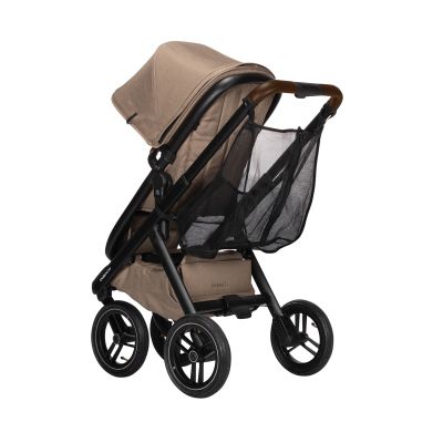 Dubatti One E5 Kinderwagen 2-in-1 Taupe Frame Black/Dark Brown