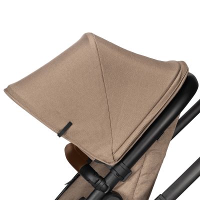 Dubatti One E5 Kinderwagen 2-in-1 Taupe Frame Black/Dark Brown