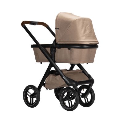 Dubatti One E5 Kinderwagen 2-in-1 Taupe Frame Black/Dark Brown