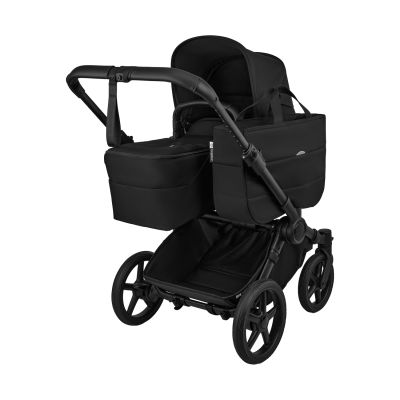 Bugaboo Donkey 6 Single Kinderwagen 2-in-1 - Essentiël Bundel - Black/Heritage Black Bugaboo Donkey 6 Single Kinderwagen 2-in-1 - Essentiël Bundel - Black/Heritage Black