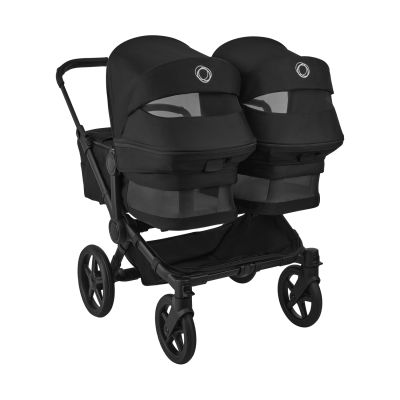 Bugaboo Donkey 6 Twin Essentiële Bundel - Black/Heritage Black
